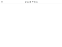 Tablet Screenshot of david-weiss.com
